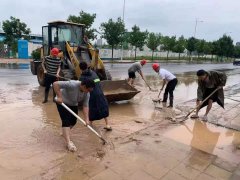 暴雨無情，新蒲有愛！新蒲建設(shè)集團(tuán)有限公司抗擊暴雨災(zāi)情在行動